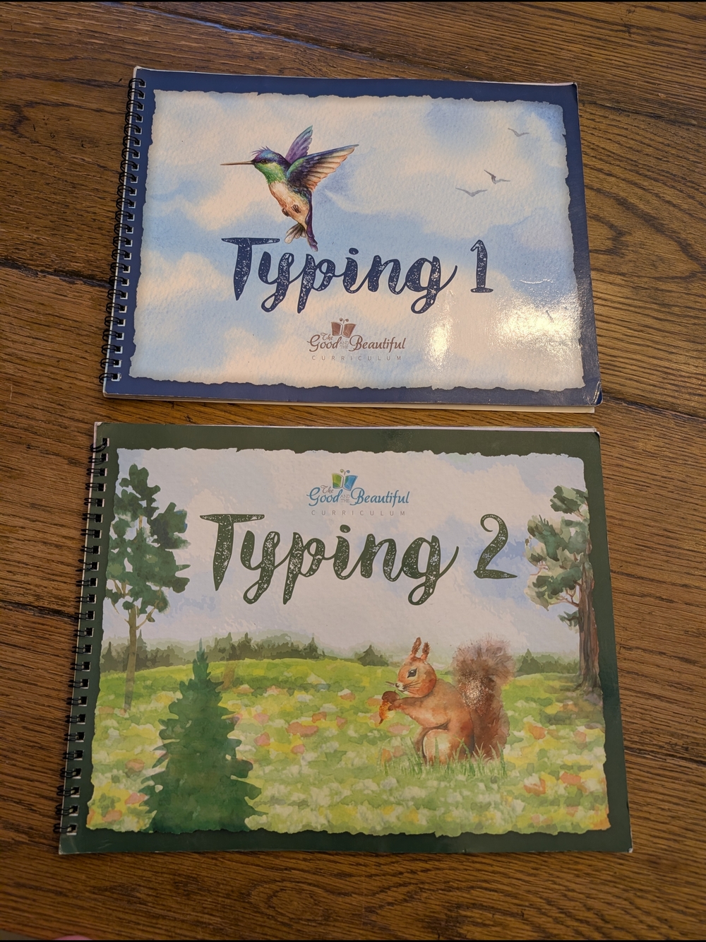 The Good and Beautiful Typing 1 & 2